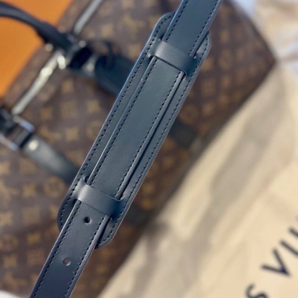 Louis Vuitton Keepall Bandolier Monogram Macassar - Picture 8 of 16